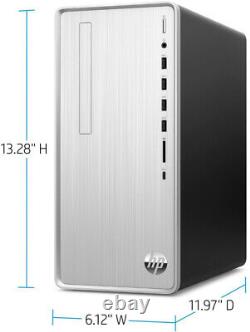 HP Pavilion TP01-1114 (Intel Core i3-10100, 8GB RAM, 256GB SSD) Tower PC Desktop