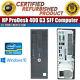 HP ProDesk 400 G3 SFF Intel i5 8GB RAM 240GB SSD VGA USB Win 10 B Grade Desktop