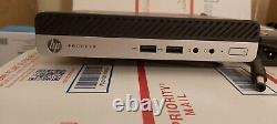 HP ProDesk 400 G4 Mini Micro i5-8500T 2.1GHZ 16GB 256GB SSD Windows 11 WiFi BT