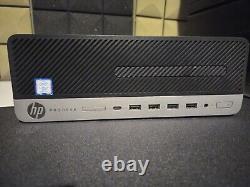 HP ProDesk 600 G4 512GB NvME, Intel Core i7 8th Gen, 3.20 GHz, 16GB with GPU SFF