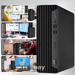 HP ProDesk G7 Desktop PC Intel 10th Gen 32GB Ram SSD HDD Built-in WiFi Windows11