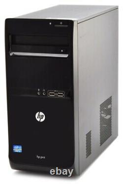 HP Pro 3500 Tower PC Intel i5 Quad Core 8GB RAM 240GB SSD Windows 10 Desktop HD