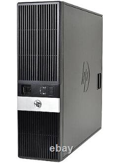 HP RP i5 Gaming Desktop SFF Computer 16GB 2TB, SSD AMD RX 550 22 LCD WiFi Win10
