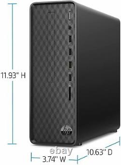 HP S01-aF0409 Slim Desktop AMD Athlon Silver 3050U 2.3GHz 4GB 1TB Windows 10