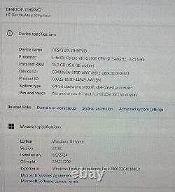 HP Slim Desktop S01-pF1013w Celeron G5900 3.40GHz 16GB 128GB NVME+1TB HDD Win11