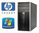 HP Windows 7 Professional Tower RS232 serial and Parallel Port 4GB 500GB