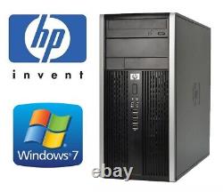 HP Windows 7 Professional Tower RS232 serial and Parallel Port 4GB 500GB