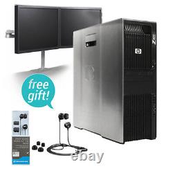 HP Z600 Computer / Desktop Intel E5506 2.13Ghz 6GB 250GB HDD Win10 + FREE GIFT