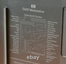 HP Z600 Workstation PC 2x Xeon E5606 8 Core 24GB RAM 240GB SSD & 3TB HDD NVIDIA