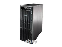 HP Z600 workstation Xeon 2X X5570 2.93GHz 8cores 24GB 128GB SSD+1TB HD6450 WIN10