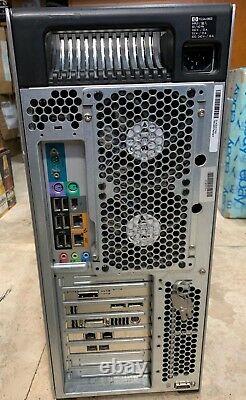 HP Z800 EIGHT CORE XEON X5570 2.93 GHz Quadro FX4800 Video Card, NO RAMS