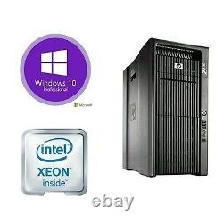 HP Z800 Workstation Xeon 12CORES 2X X5680 128GB RAM 256GB SSD+4TB R5-430 wifi