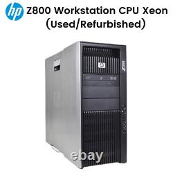 HP Z800 Workstation Xeon 8CORES 2X X5677 3.46GHz 128GB 500GB SSD+4TB R5-430 wifi