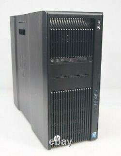 HP Z840 Tower 24-Core 2x Intel E5-2680 v3 2.5GHz 64GB DDR4 No COA GPU HDD