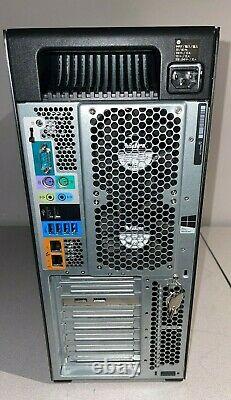 HP Z840 Workstation 2x E5-2687w V3 (3.1ghz) 500GB SSD 32GB RAM W2100