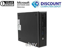 HP i5 Desktop Computer Intel SFF PC 3.30GHz 8GB RAM 500GB HD Windows 10 PC DVD