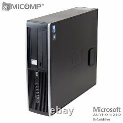 Hp Desktop Computer PC & Dual LCD 500GB HD 8GB RAM WiFi Windows 10 Quad Core i5