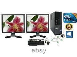 I7 DESKTOP PC HP or Dell Custom Win 10 1-2 Monitor 19-22 WiFi