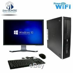 LIghtning Fast HP i5 3.2Ghz Windows 10 Pro Desktop PC Computer 4GB 250GB WiFI