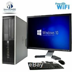 LIghtning Fast HP i5 3.2Ghz Windows 10 Pro Desktop PC Computer 4GB 250GB WiFI