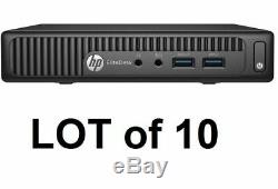 Lot of 10 HP EliteDesk mini 705 G3 A6-8570E 16GB DDR4 512GB SSD HP Warranty 2021
