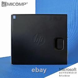 MICOMP HP Windows 10 Desktop Computer PC 4GB RAM 250GB HDD Dual 19 LCD Monitor