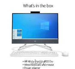 NEW HP 22-DF0013W 22 ALL-IN-ONE DESKTOP COMPUTER INTEL 3.20GHz 4GB 256GB SSD