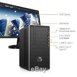 NEW HP Pavilion Desktop 23.8 FHD Monitor Ryzen 3 3.7GHz 1TB HDD 8GB RAM Keyboard