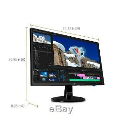 NEW HP Pavilion Desktop 23.8 FHD Monitor Ryzen 3 3.7GHz 1TB HDD 8GB RAM Keyboard