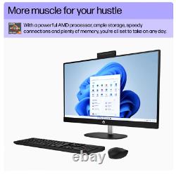 New HP 27 TouchScreen All-in-One Desktop PC AMD Ryzen 7 12GB RAM 1TB SSD Win 11