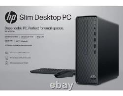 New HP Slim Desktop S01 Intel Pentium Silver J5040 3.2GHz 8GB 256GB SSD Win 11