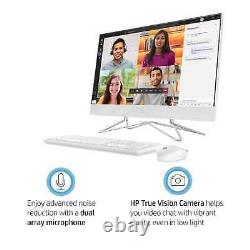 New Hp 24 All-In-One Desktop Computer 11th Gen i3 4.1GHz 4GB 256GB SSD Win 11