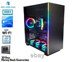 RGB Gaming PC Intel i7 MAX4.7Gh 16GB RAM 1TB SSD+2TB RTX3060 5GWiFi Windows11Pro
