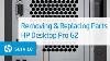 Removing U0026 Replacing Parts HP Desktop Pro G2 HP Computer Service Hpsupport