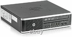 Slim Fast PC HP 8200 USFF Mini Desktop Computer i5-2rd 16GB 500GB DVD Win10 Pro