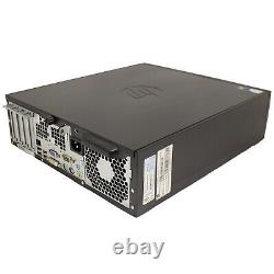 Student/Home Desktop PC HP 4000 Pro SFF C2D 8GB RAM 256GB SSD DVDRW Wi-Fi W10H