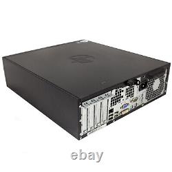 Student/Home Desktop PC HP 4000 Pro SFF C2D 8GB RAM 256GB SSD DVDRW Wi-Fi W10H