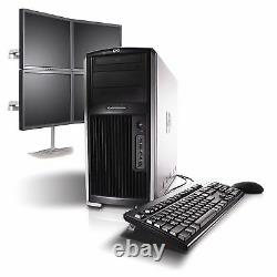 Trading 4-Monitor HP XW9400 Dual Core 2216 2.6GHz /8GB/1TB PC Computer / Desktop