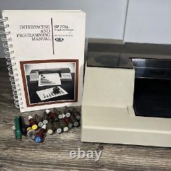 VINTAGE 1984 Hewlett Packard HP 7475A Desktop Graphics Pen Plotter, TESTED WORKS