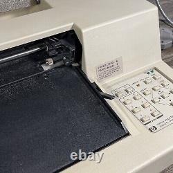 VINTAGE 1984 Hewlett Packard HP 7475A Desktop Graphics Pen Plotter, TESTED WORKS