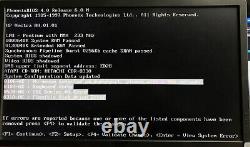 Vintage Hewlett Packard Vectra VE 5/233MMX Desktop 128MB RAM 256KB cache No HDD